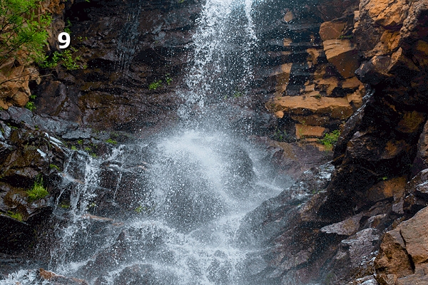 utah waterfall