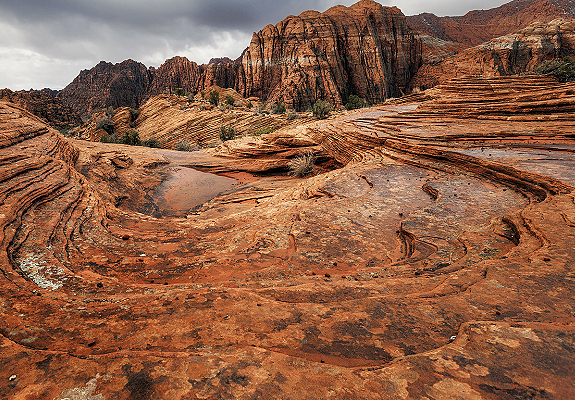 red cliffs